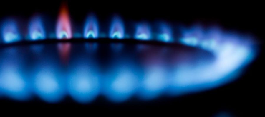 A natural gas burner